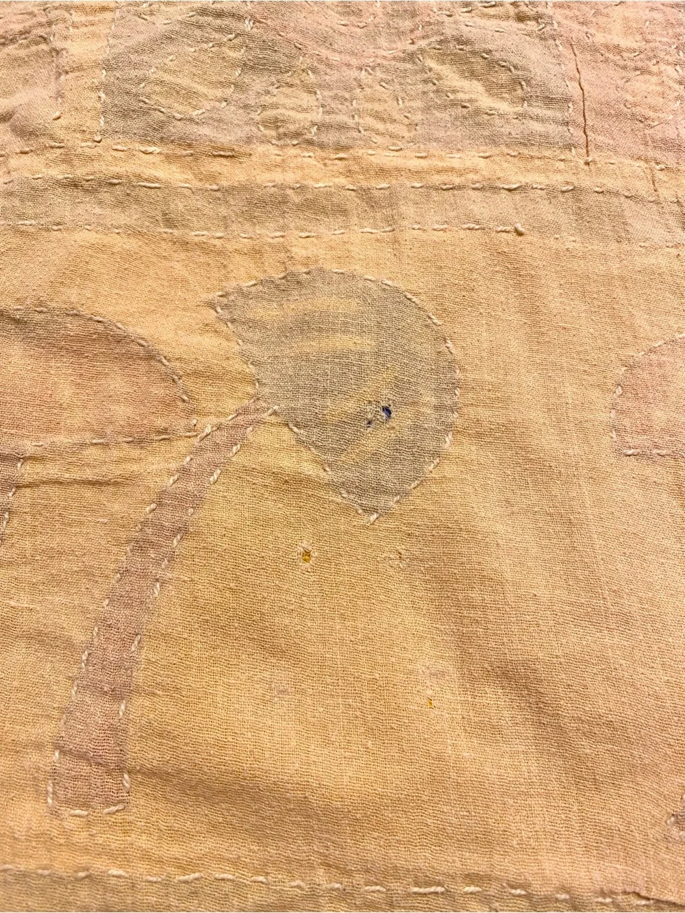 Vintage hand stitched